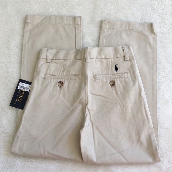 New Polo Ralph Lauren Boys Khakis Chinos Size 5 - Picture 2 of 6